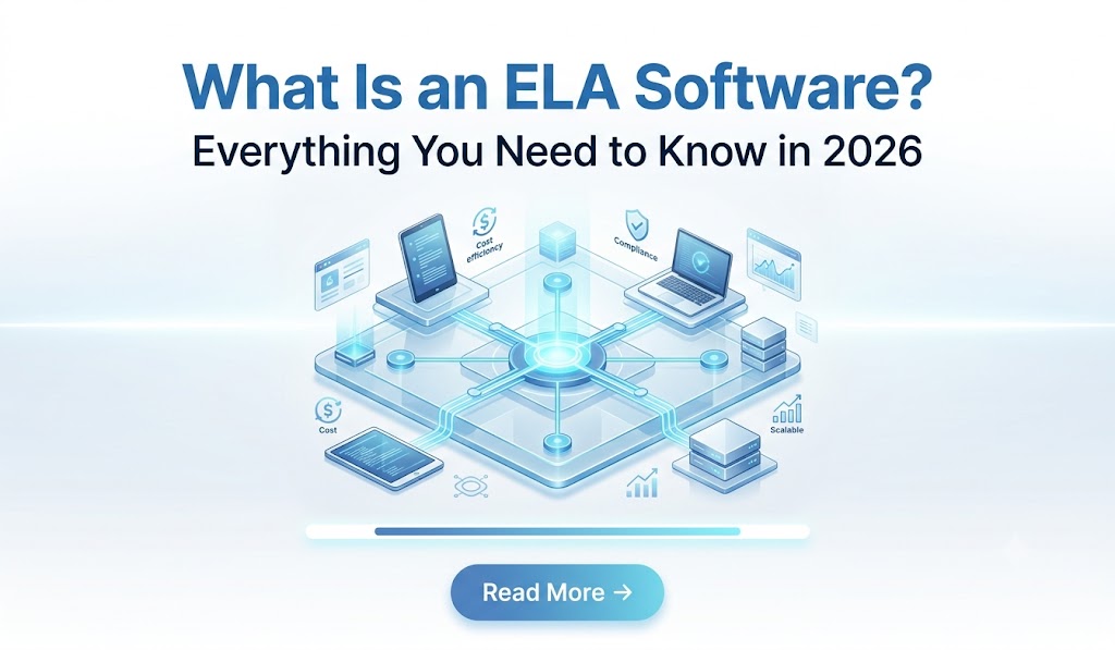 A comparison chart visually separating ELA (focusing on billing/access) and SLA (focusing on performance/uptime).